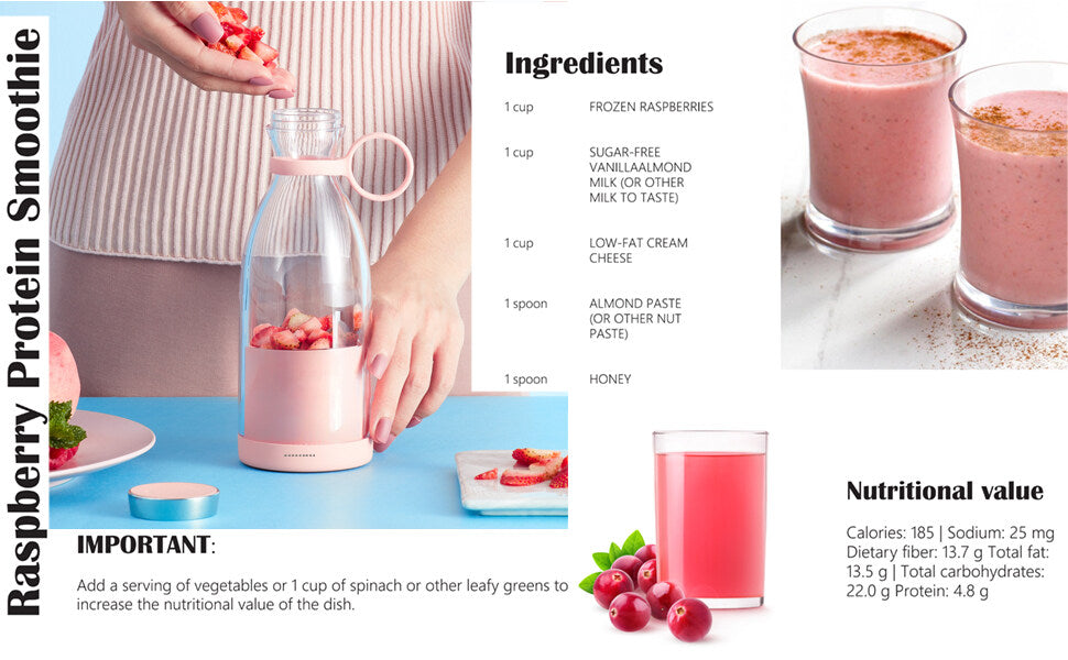 💥Portable blender! A portable energy cup for health on the go!🥤