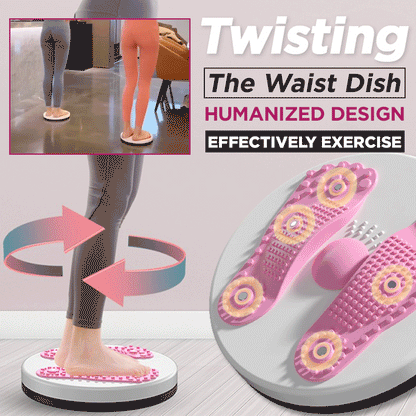 🔄【Smart Waist Twisting Plate｜Limited Time Offer】Slim down while standing and get a slim waist easily!
