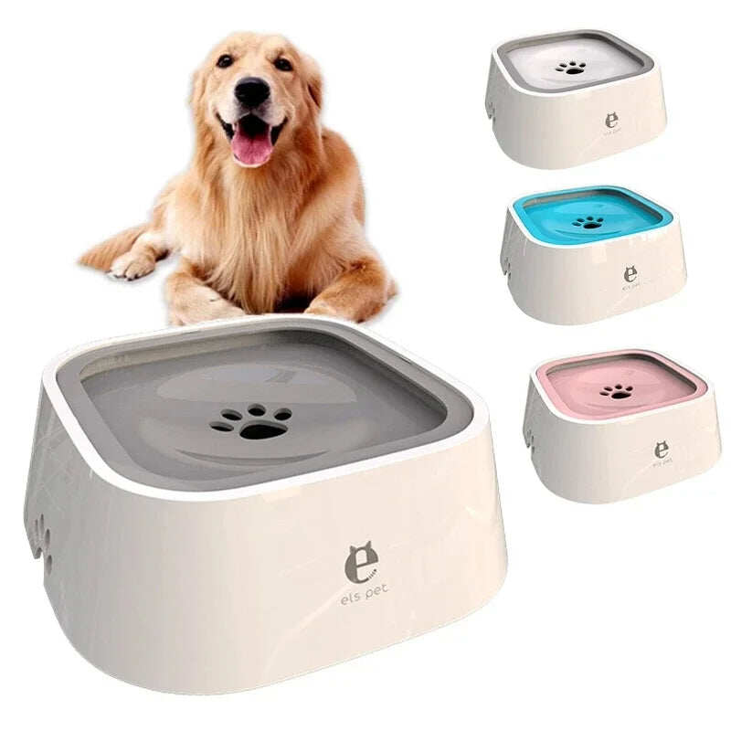💦Say Goodbye to Water Splashes! Splash-proof pet water bowls keep your floors dry! Limited-time offer🎁