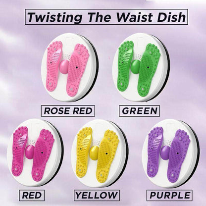 🔄【Smart Waist Twisting Plate｜Limited Time Offer】Slim down while standing and get a slim waist easily!